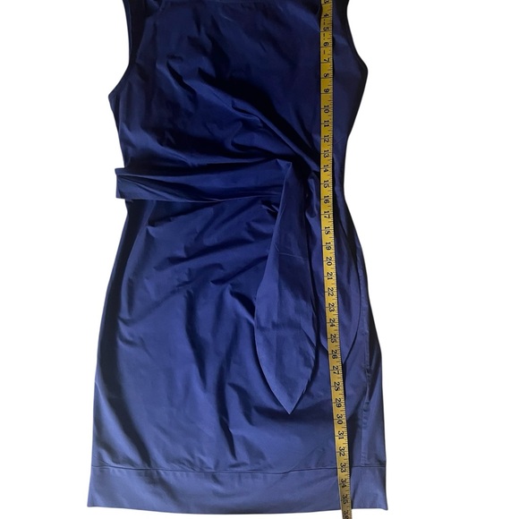 Diane Von Furstenberg Blue Mini Dress - Picture 3 of 5